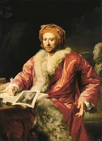 Maron, Anton von Portrait of Johann Joachim Winckelmann